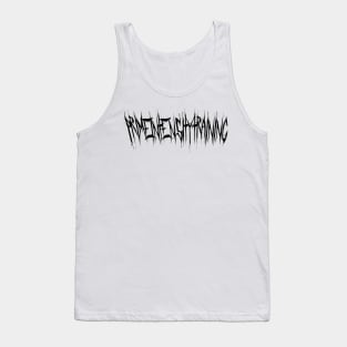 PIT - Aggressive Training - Black Font Tank Top